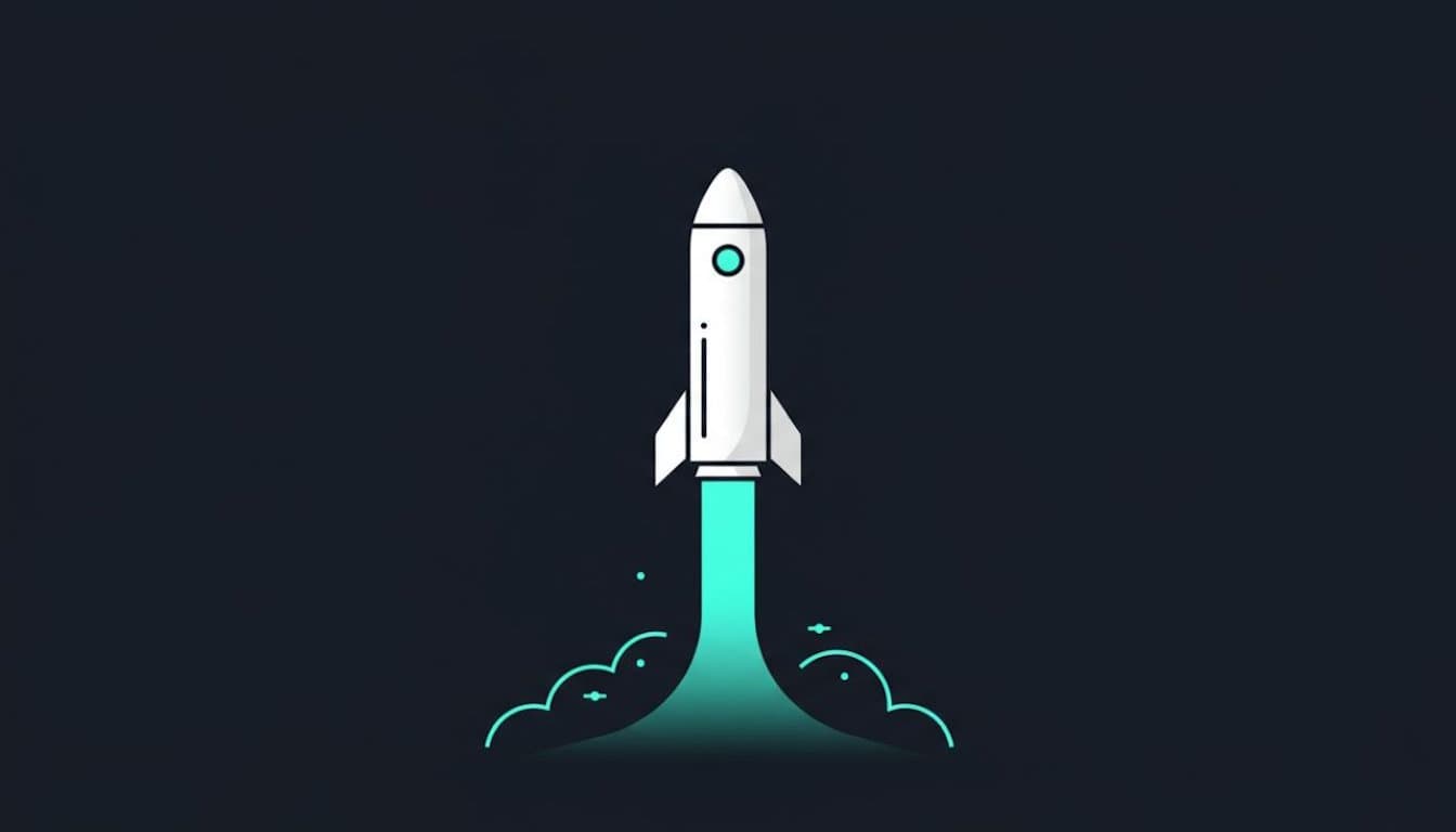 Generic stock photo launch